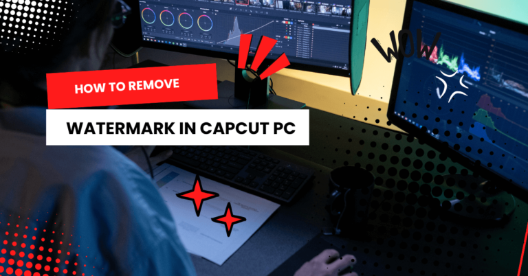 How to Remove Watermark in CapCut PC