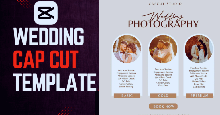 CapCut templates for weddings